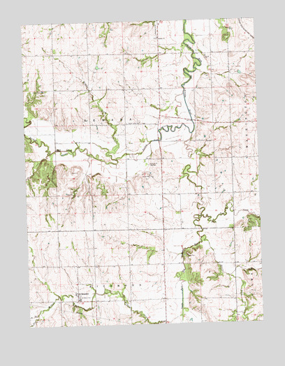 Saint Benedict, KS USGS Topographic Map