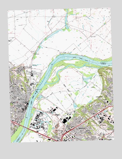 Saint Charles, MO USGS Topographic Map