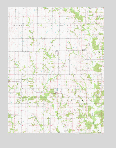 Saint John, MO USGS Topographic Map