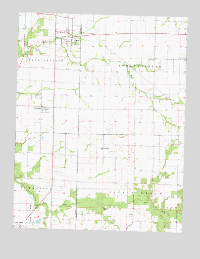 Saint Libory, IL USGS Topographic Map