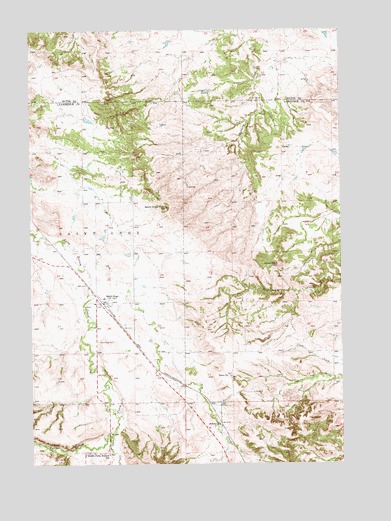 Saint Onge, SD USGS Topographic Map