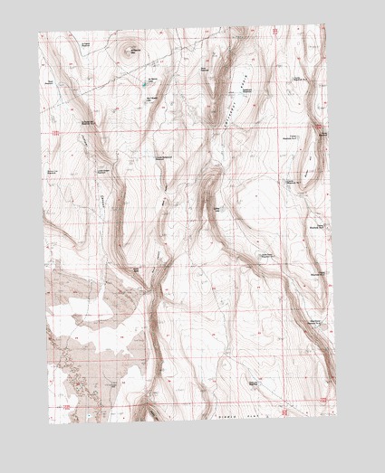Saint Patrick Mountain, OR USGS Topographic Map