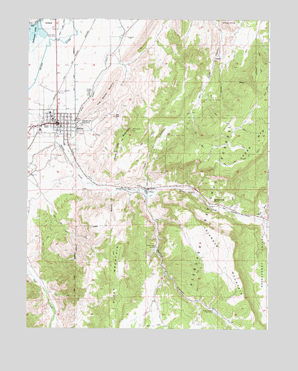 Salina, UT USGS Topographic Map