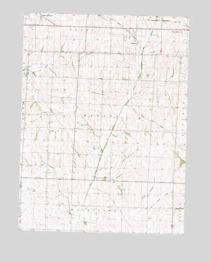 Bingham, IA USGS Topographic Map