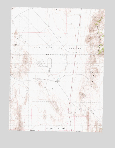 Sally Mountain, UT USGS Topographic Map