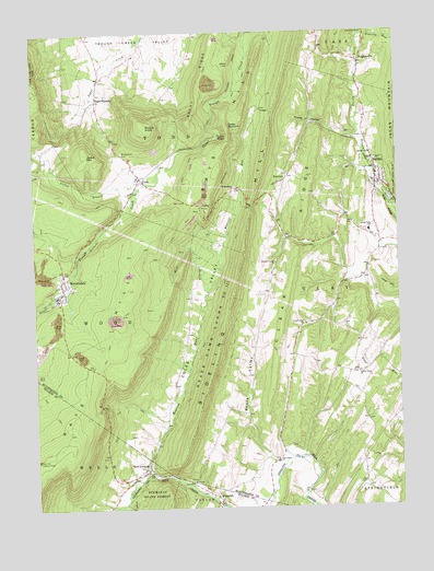 Saltillo, PA USGS Topographic Map