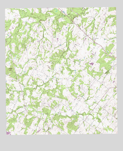 Sample, TX USGS Topographic Map