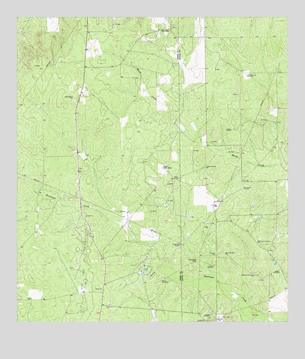 San Pablo, TX USGS Topographic Map