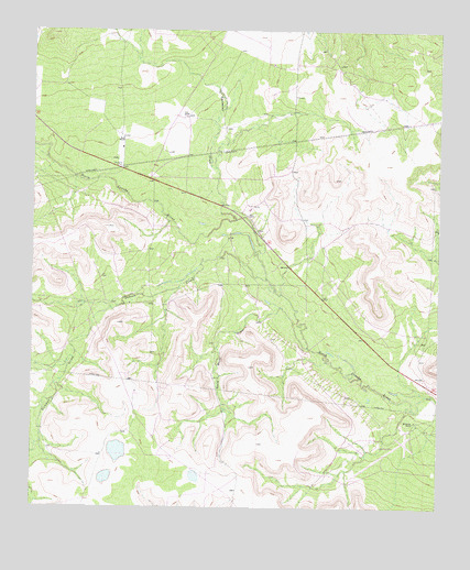 Sand Bluff Draw, TX USGS Topographic Map