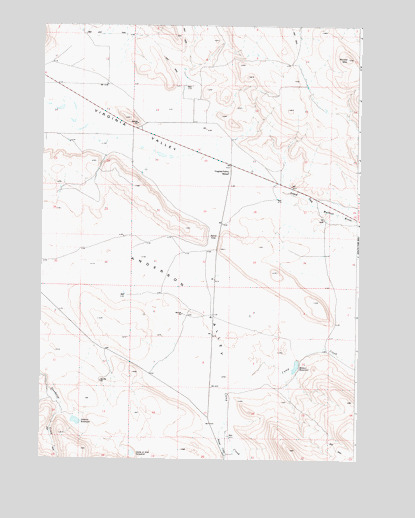 Sand Gap, OR USGS Topographic Map