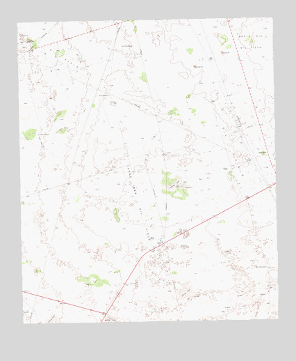 Sand Ranch, TX USGS Topographic Map