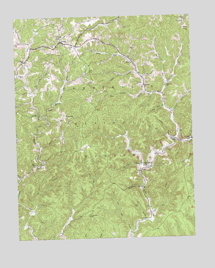Sandgap, KY USGS Topographic Map