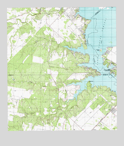 Sandia, TX USGS Topographic Map