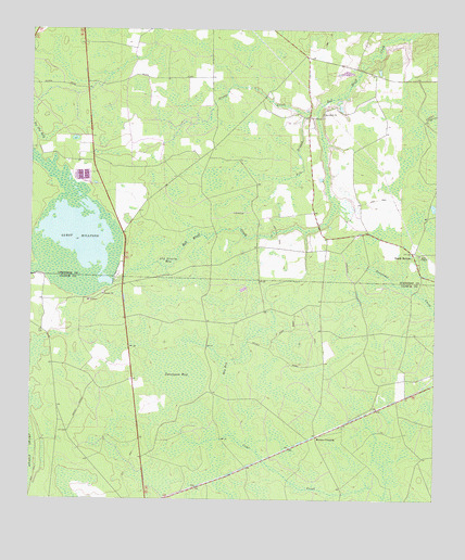 Sandy Bottom, GA USGS Topographic Map