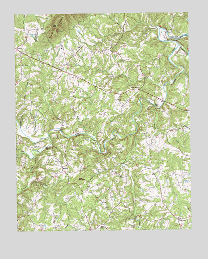 Sandy Level, VA USGS Topographic Map