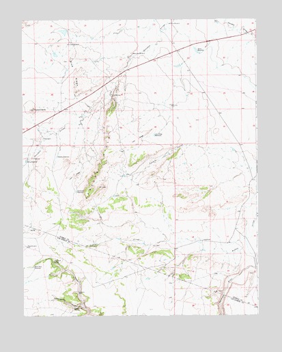 Sanford Hills, CO USGS Topographic Map