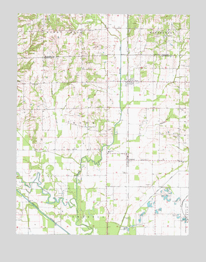 Birds, IL USGS Topographic Map