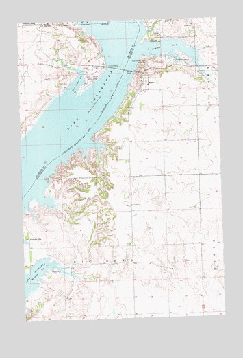 Sanish, ND USGS Topographic Map