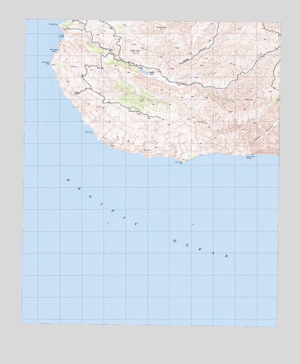 Santa Catalina South, CA USGS Topographic Map