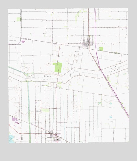 Santa Rosa, TX USGS Topographic Map