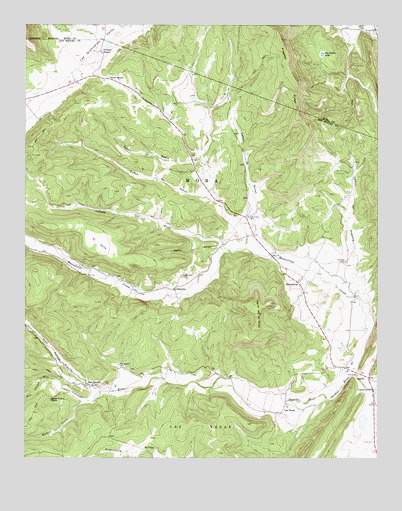 Sapello, NM USGS Topographic Map