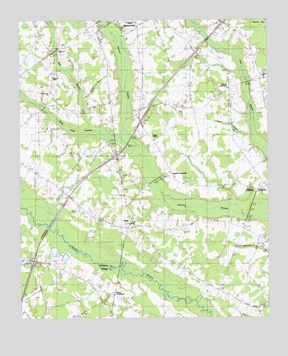 Sardis, SC USGS Topographic Map