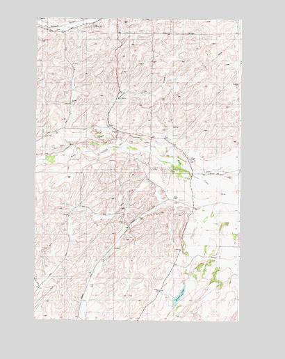 Sassin, WA USGS Topographic Map