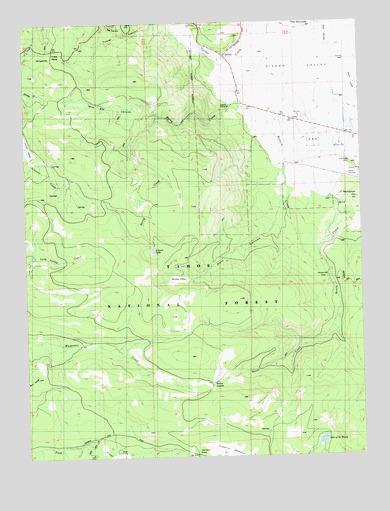 Sattley, CA USGS Topographic Map