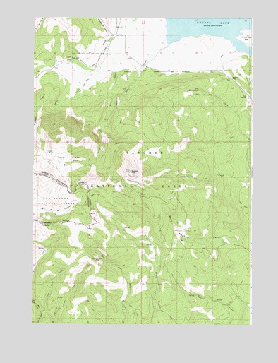 Sawtell Peak, ID USGS Topographic Map