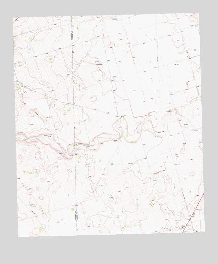 Scharbauer Ranch, TX USGS Topographic Map