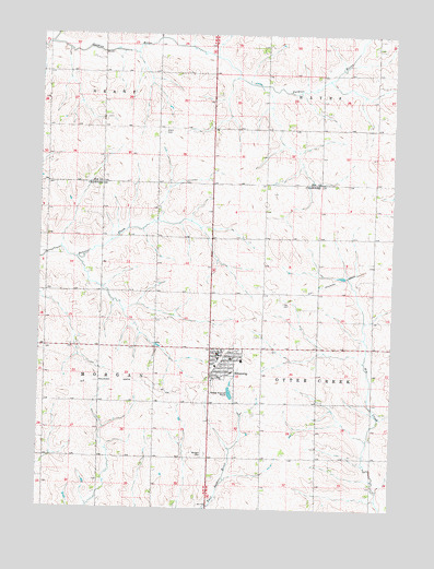 Schleswig, IA USGS Topographic Map