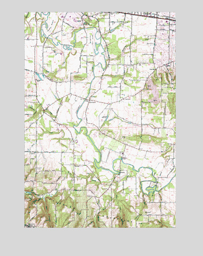 Scholls, OR USGS Topographic Map