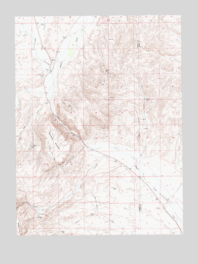 Schroeder Mountain, NV USGS Topographic Map