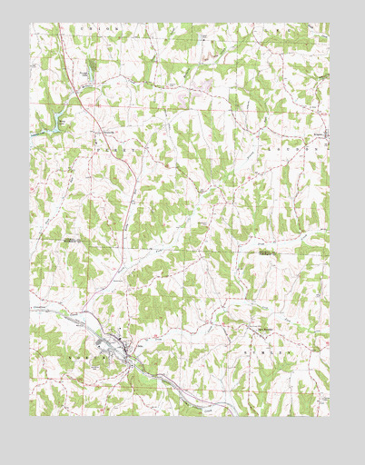 Scio, OH USGS Topographic Map