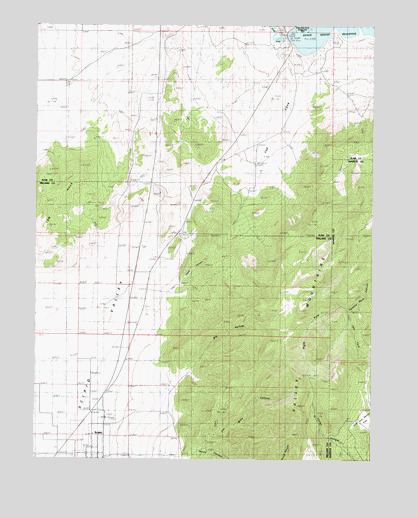 Scipio North, UT USGS Topographic Map