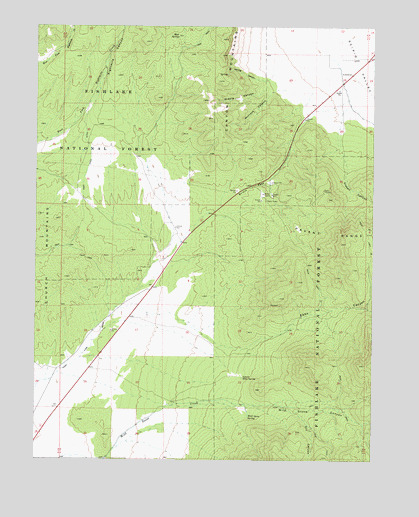 Scipio Pass, UT USGS Topographic Map