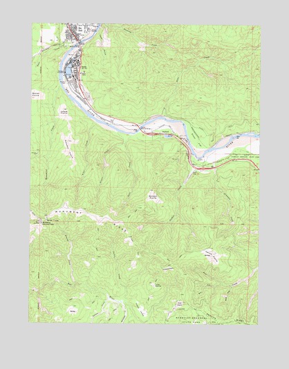 Scotia, CA USGS Topographic Map