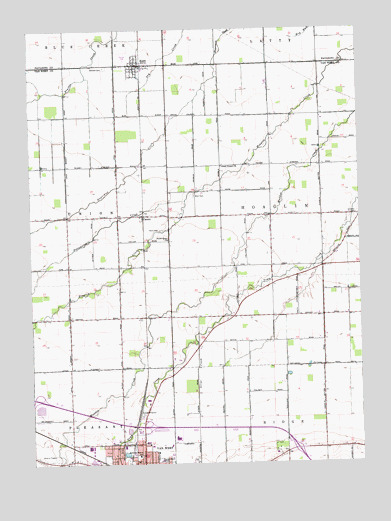 Scott, OH USGS Topographic Map