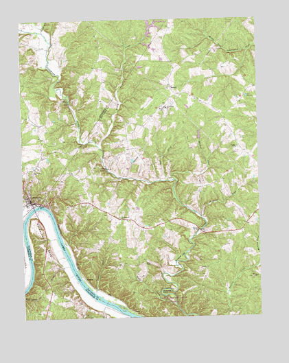 Scottsville, VA USGS Topographic Map