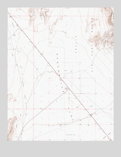 Scottys Junction, NV USGS Topographic Map