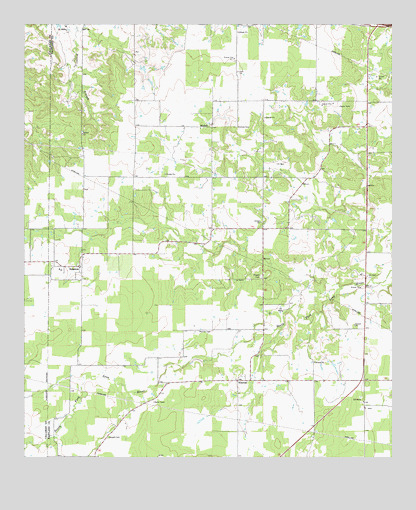 Scranton, TX USGS Topographic Map