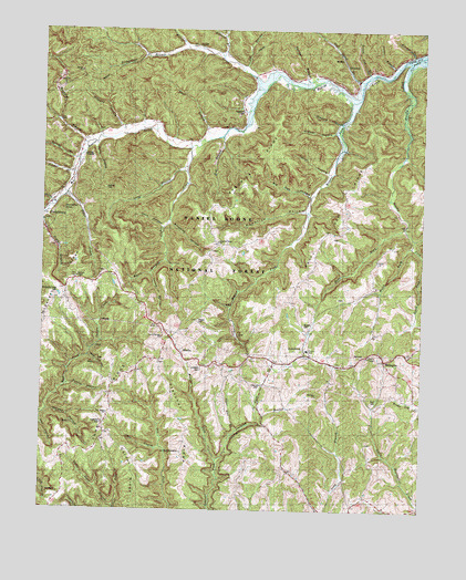 Scranton, KY USGS Topographic Map