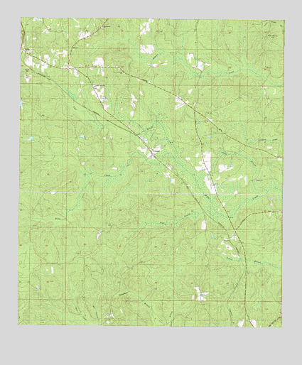Seaboard, AL USGS Topographic Map