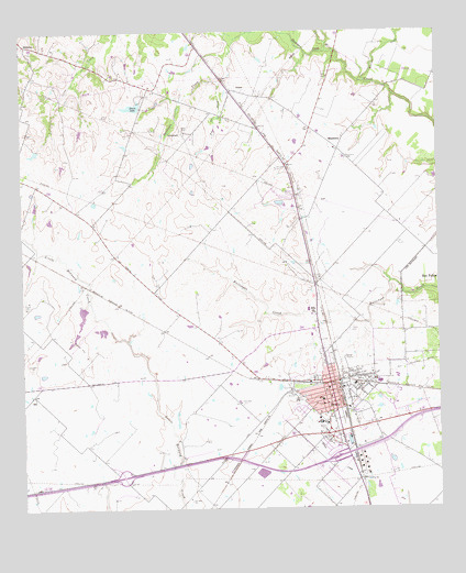 Sealy, TX USGS Topographic Map