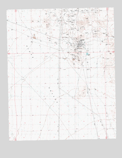 Searchlight, NV USGS Topographic Map