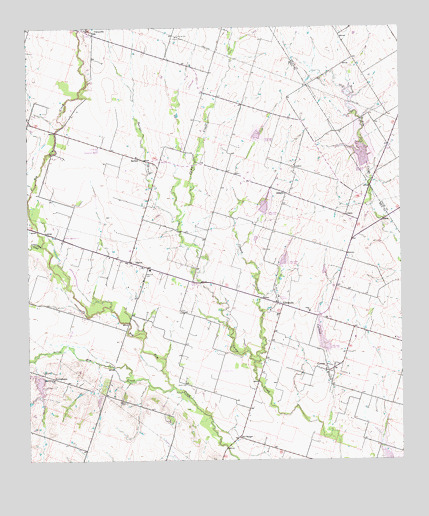 Seaton, TX USGS Topographic Map