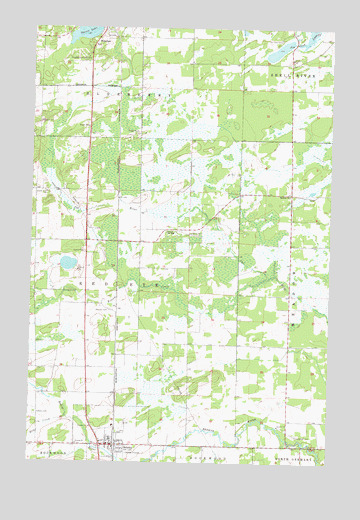 Sebeka, MN USGS Topographic Map