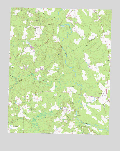 Sebrell, VA USGS Topographic Map