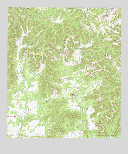 Seco Pass, TX USGS Topographic Map