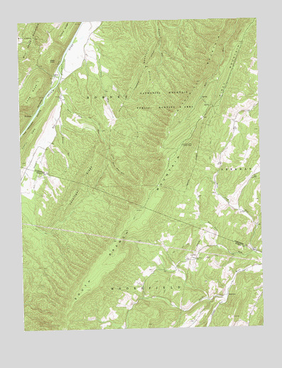 Sector, WV USGS Topographic Map